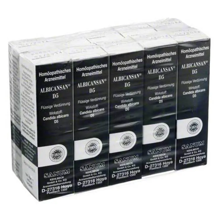 Albicansan D 5 Tropfen, 10X10 ml