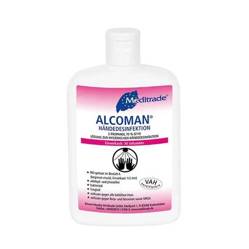 Alcoman Händedesinfektion Lösung, 150 ml
