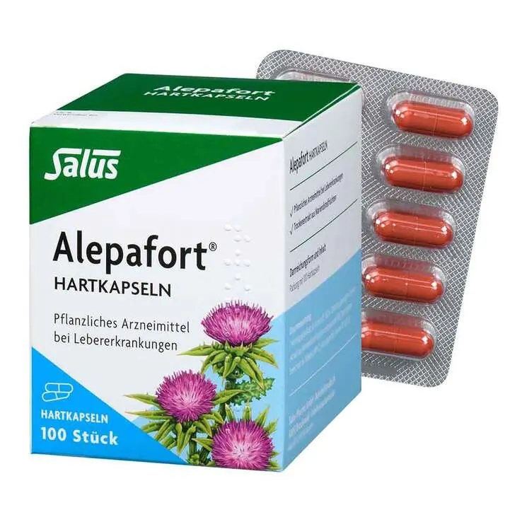 Alepafort® Mariendistel Hartkapseln, 100 St