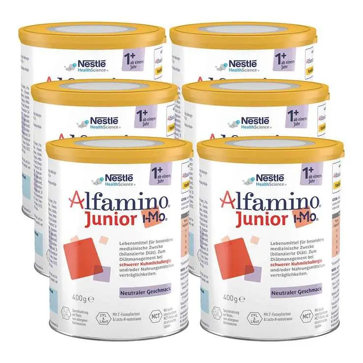 Alfamino Junior ab 1 Jahr Pulver, 6X400 g