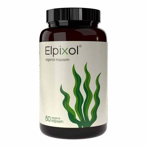 Algenöl Kapseln 1000 mg Omega-3 vegan Elpixol, 60 St
