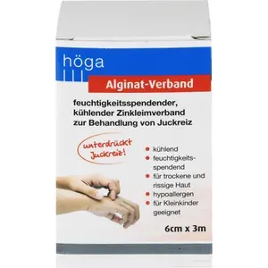 ALGINAT-Verband6cmx3mkühlenderZinkleimverband1St