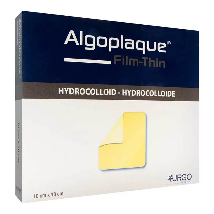 Algoplaque Film 10x10 cm Hydrokolloidwundauflage , 10 St