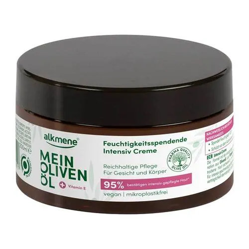 ALKMENE Mein Olivenöl Feuchtigkeit intensive Creme, 200 ml