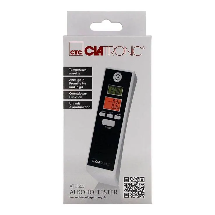 Alkoholtester digital 4 in 1, 1 St
