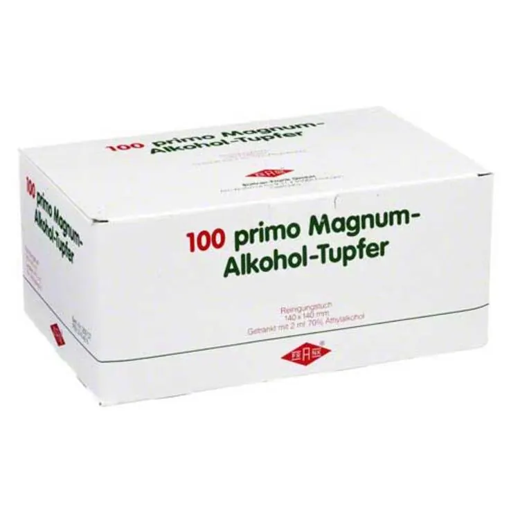 Alkoholtupfer Primo Magnum, 100 St