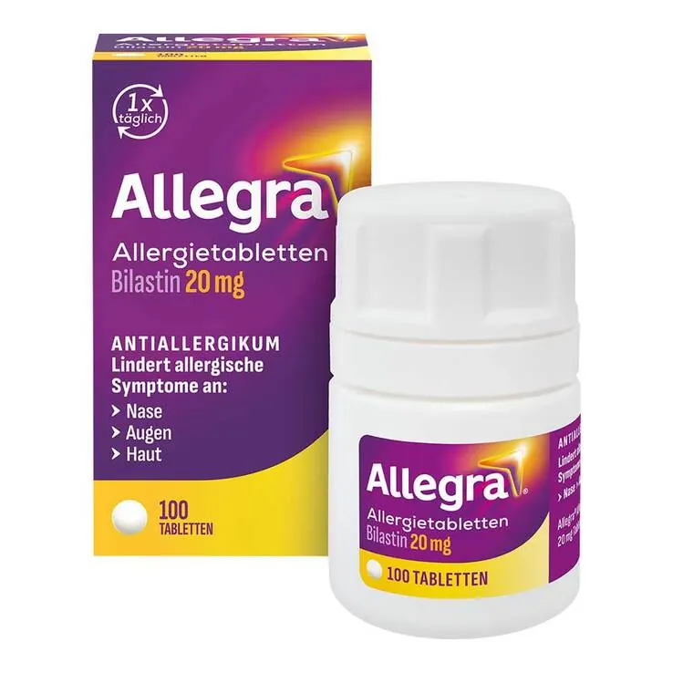 Allegra Allergietabletten 20 mg Tabletten, 100 St