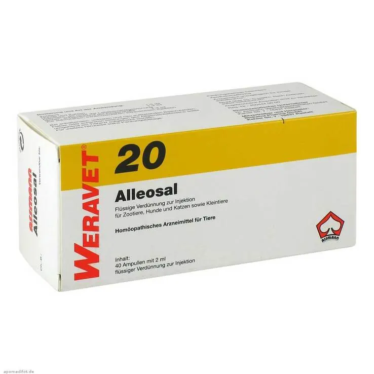 Alleosal 20 vet. Ampullen, 40X2 ml