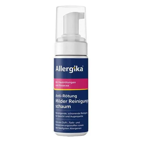 Allergika Anti-Rötung milder Reinigungsschaum, 150 ml