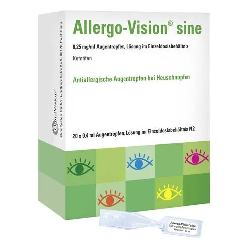 Allergo-Vision sine 0,25 mg / ml AT im Einzeldo.beh., 20X0.4 ml