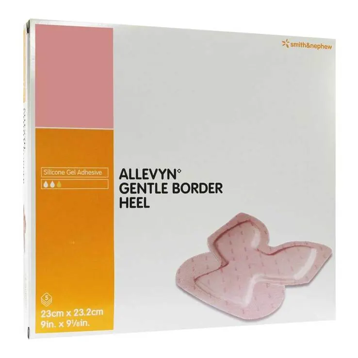 Allevyn Gentle Border Heel Verband, 5 St