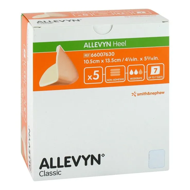 Allevyn Heel Schaumstoff Fersenverband, 5 St