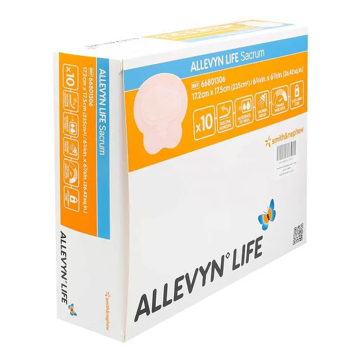 Allevyn Life Sacrum kl.17,2x17,5cm Silikon schaumv., 10 St