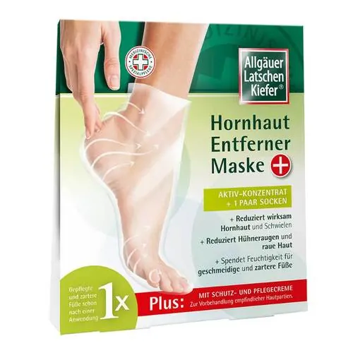 Allgäuer Latschenkiefer Hornhaut Entferner Maske plus, 1 P
