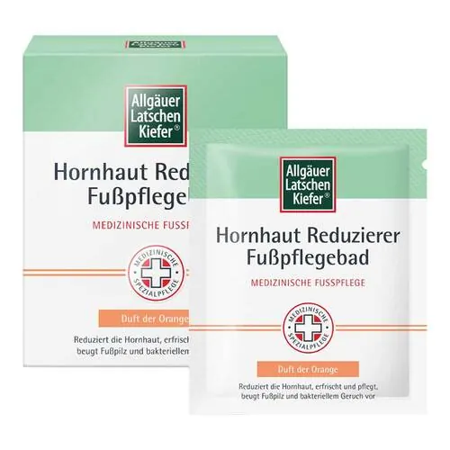 Allgäuer Latschenkiefer Hornhaut Reduzierer Fußpflaster Bad, 10X10 g