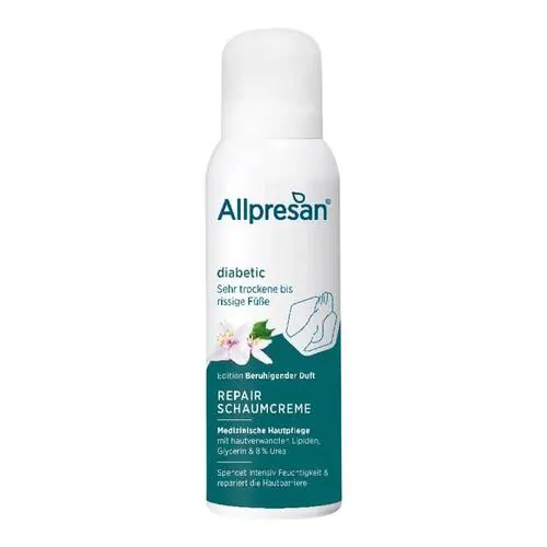 Allpresan diabetic Inten. + Repair mit Urea beruh.Duft, 125 ml