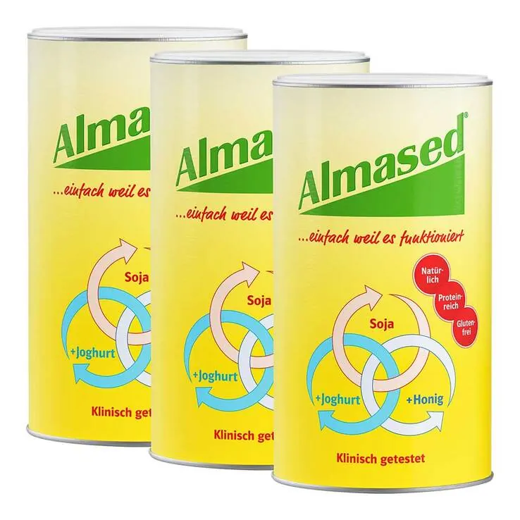 Almased Vital-Pflanzen-Eiweißkost, 3x500 g