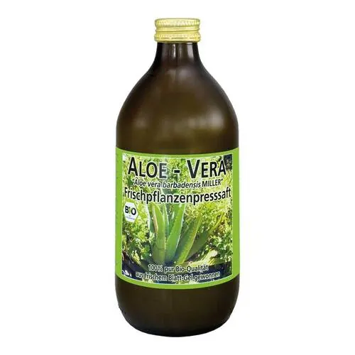 Aloe Vera Frischpflanzensaft, 500 ml