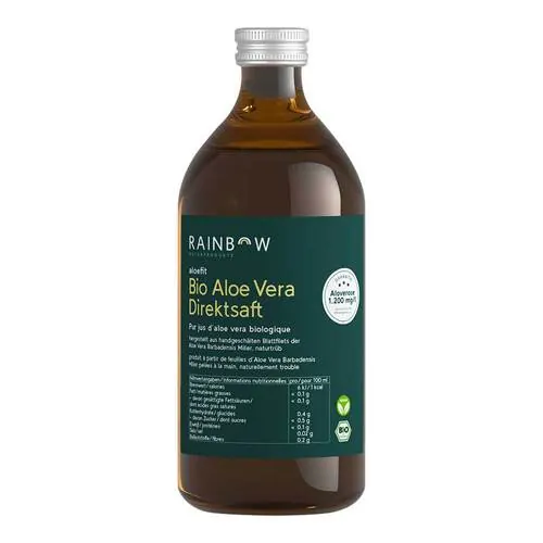 Aloefit Bio Aloe Vera Direktsaft, 500 ml