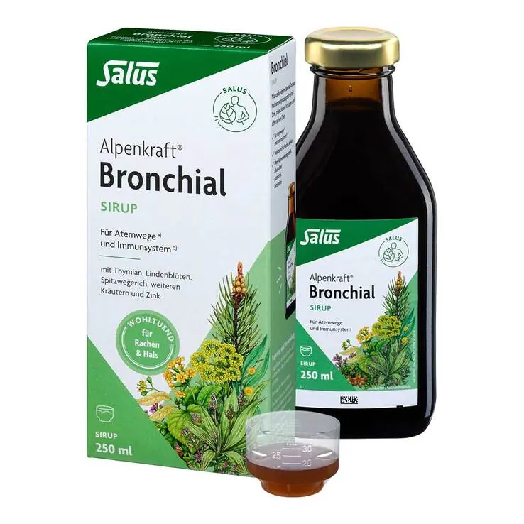 Alpenkraft Bronchial-Sirup Salus, 500 ml