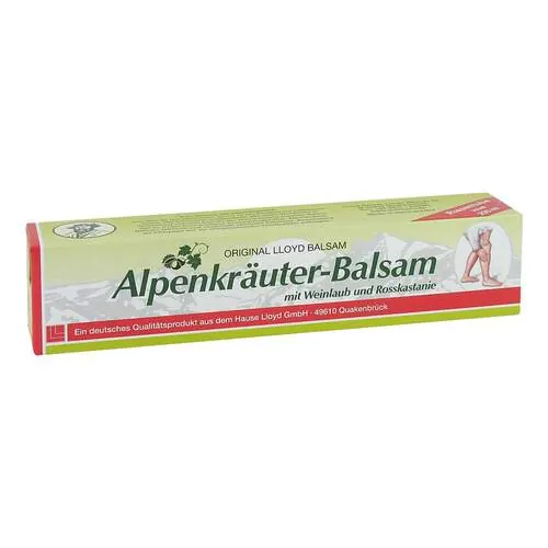 Alpenkräuter Balsam mit Weinlaub + Rosskastanie Lloyd, 200 ml