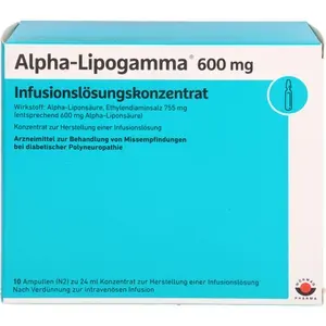 ALPHA-LIPOGAMMA600mgInfusionslösungskonz.10X24ml