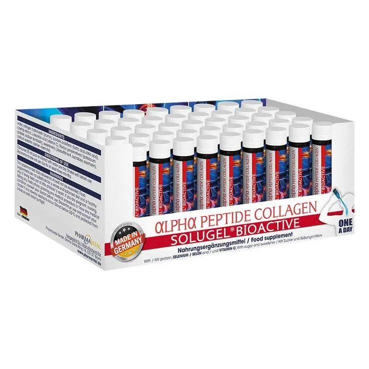Alpha Peptide Collagen Active Gel Gelenk.TrinkAmpulle , 50X25 ml