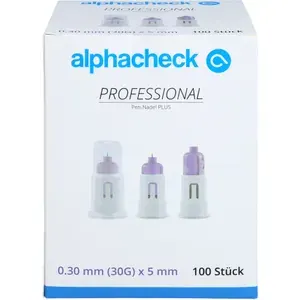 ALPHACHECKprofessionalPen-NadelnPlus30Gx5mm100St
