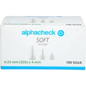 ALPHACHECKsoftPen-Nadeln32Gx4mm100St