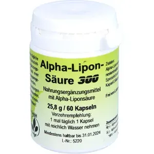 ALPHALIPONSÄURE300Kapseln60Stück