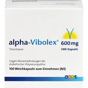 ALPHAVIBOLEX600mgHRKWeichkapseln100St