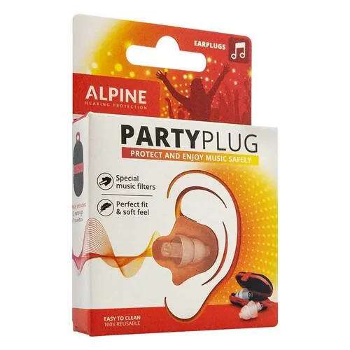 ALPINE PARTYPLUG Ohrstöpsel, 2 St