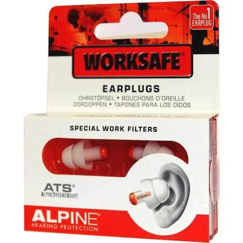 ALPINE WORKSAFE Ohrstöpsel, 2 St
