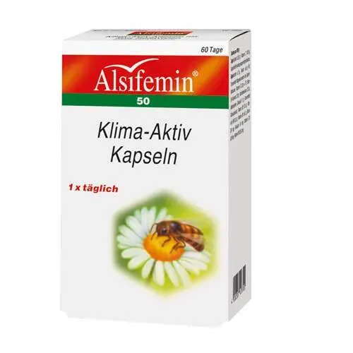 Alsifemin 50 Klima-Aktiv mit Soja 1x1 Kapseln, 60 St