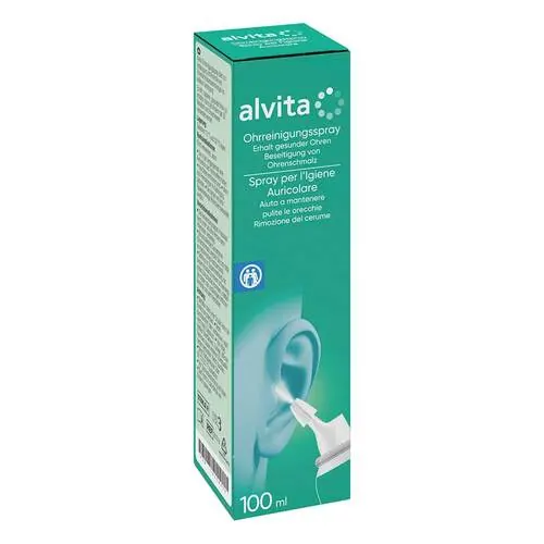 ALVITA Ohrreinigungsspray, 100 ml