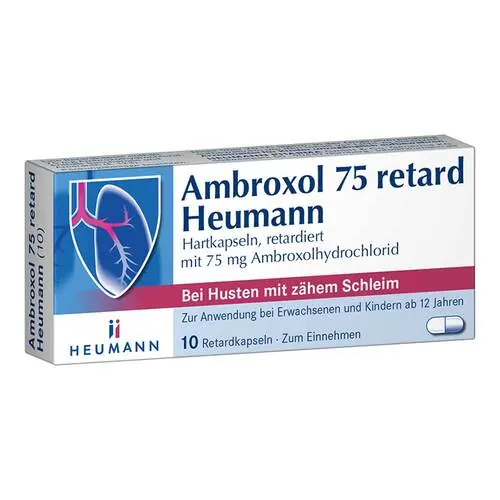Ambroxol 75 retard Heumann Kapseln, 10 St