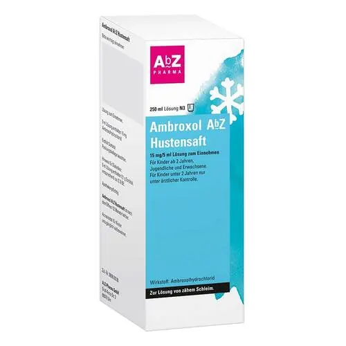 Ambroxol Abz Hustensaft 15 mg / 5 ml, 250 ml