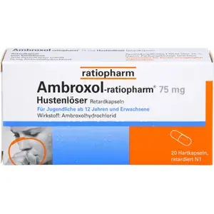 AMBROXOL-ratiopharm75mgHustenlöserRetardkaps.20Stück