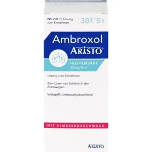 AMBROXOLAristoHustensaft30mg/5mlLsg.z.Einn.250ml