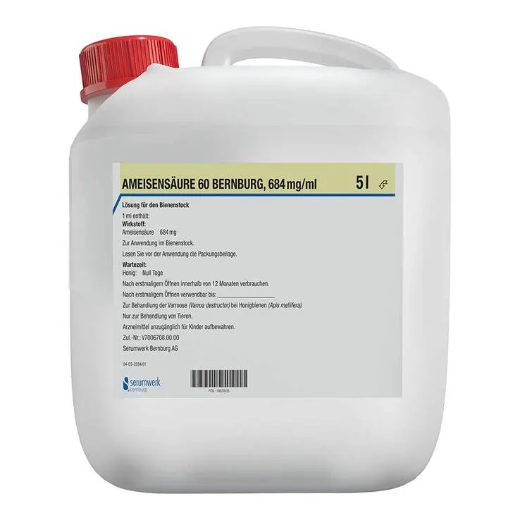 Ameisensäure 60 Bernburg 684 mg / ml Lösung für Bienensto, 5 l
