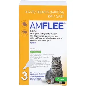 AMFLEE50mgSpot-onLösungz.Auftropfenf.Katzen3St