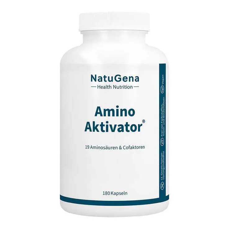 Aminoaktivator Aminosäuren + Vit.B6 + B9 + B12 vegan Kps, 180 St