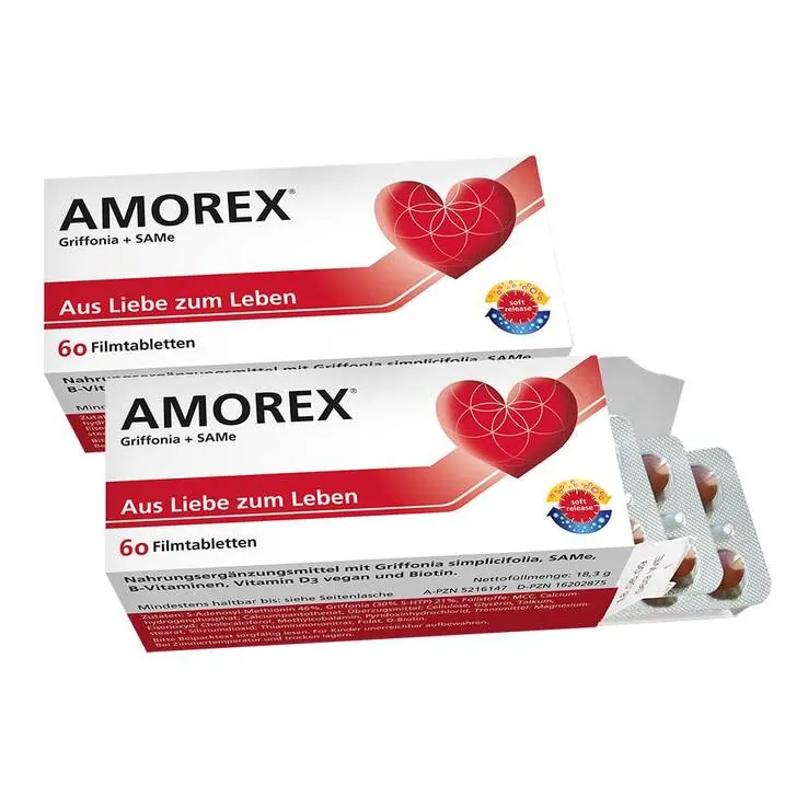 Amorex Griffonia und SAMe , 2x60 St