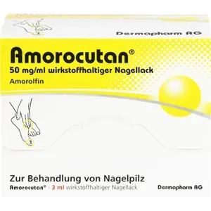 AMOROCUTAN50mg/mlwirkstoffhaltigerNagellack3ml
