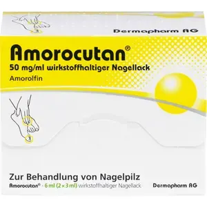 AMOROCUTAN50mg/mlwirkstoffhaltigerNagellack6ml