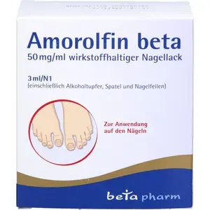 AMOROLFINbeta50mg/mlwirkstoffhalt.Nagellack3ml