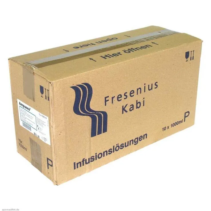Ampuwa Plastikflasche Injektions- / Infusionslösung, 10X1000 ml