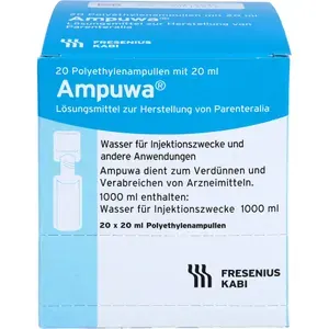 AMPUWAPlastikampullenInjektions-/Infusionslsg.20X20ml