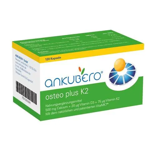 Ankubero osteo plus K2 Kapseln, 120 St