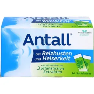 ANTALLbeiReizhustenundHeiserkeitLiquidSticks20X5g